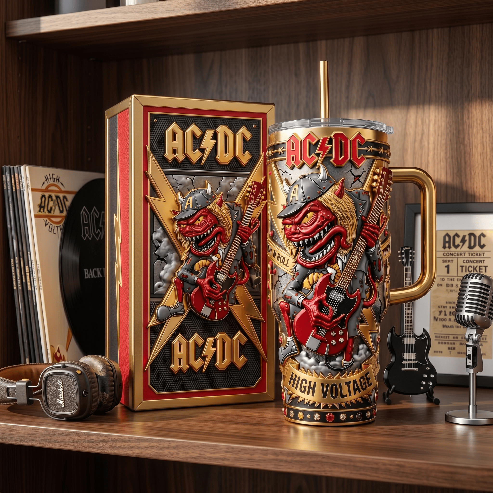 ACD Premium 40oz Tumbler With Handle HTTT