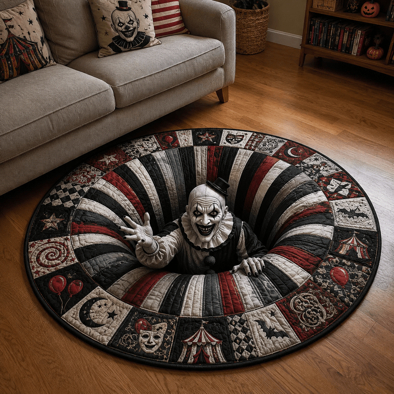 TEF Quilted Round Mat HQH