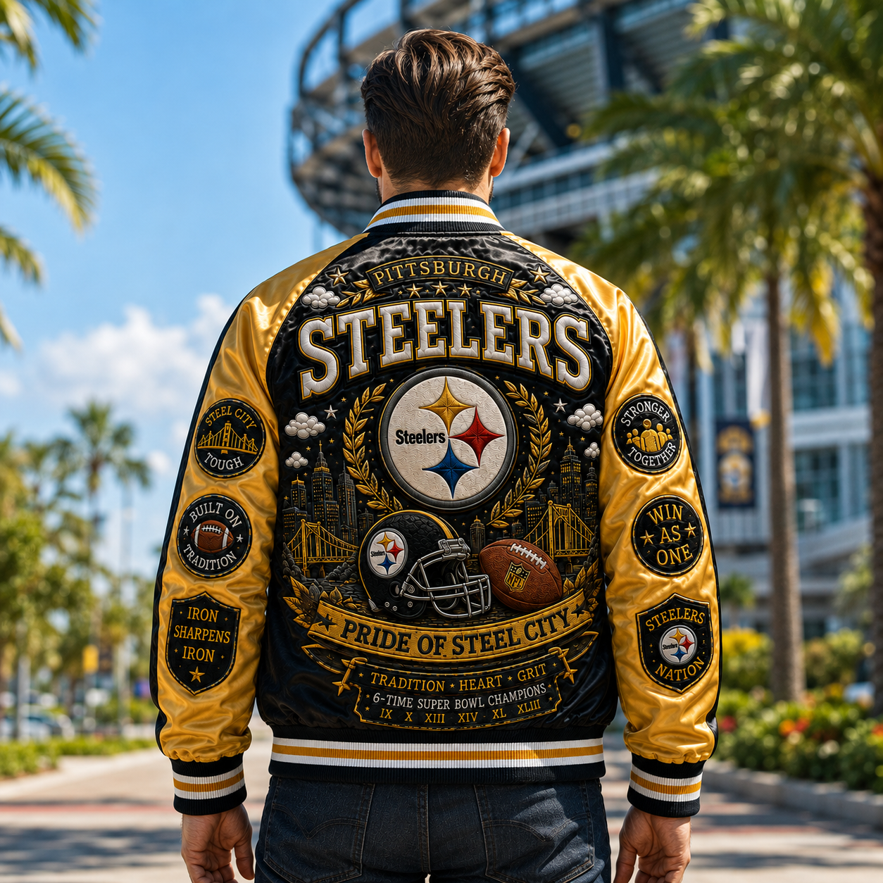 PREMIUM PBS SATIN BASEBALL JACKET NTNA