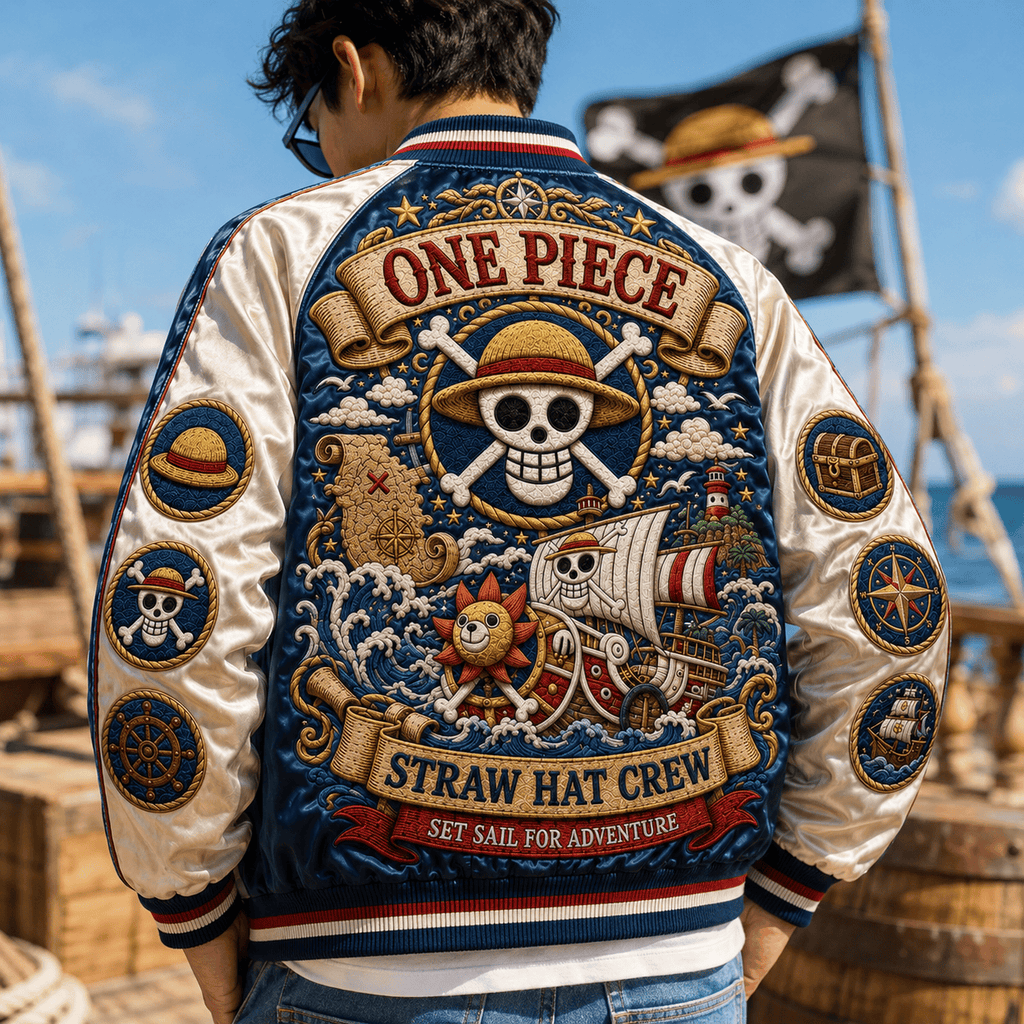 PREMIUM OPN SATIN BASEBALL JACKET NTNA